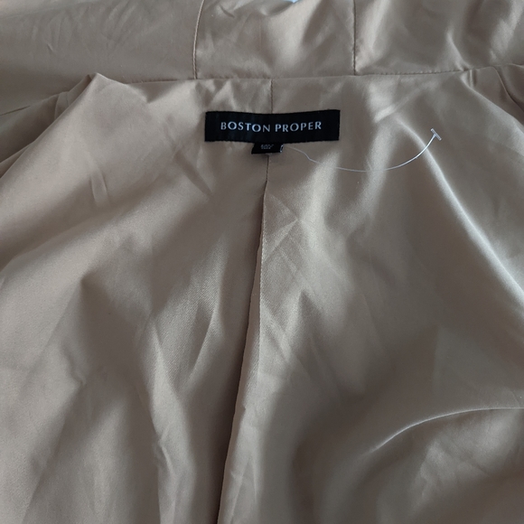 Luxurious Faux fur hooded jacket- large Boston Proper - Picture 5 of 6